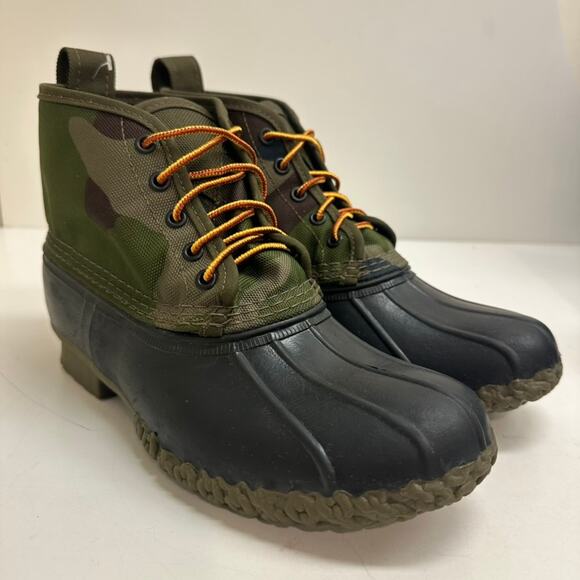 L.L. Bean Shoes - NWOT RARE L. L. Bean Boots Camouflage Duck Boots Nylon Camo Women's Size 9